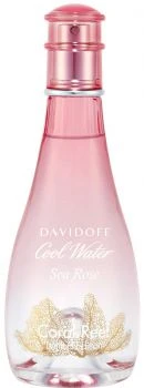 Davidoff Cool Water Sea Rose Coral Reef Edition - Vaporisateur 100 Ml Eau De Toilette - Femme