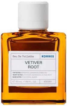 Korres Vetiver Root - Vaporisateur 50 Ml Eau De Toilette - Mixte