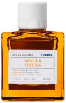 Korres Vanilla Freesia - Vaporisateur 50 Ml Eau De Toilette - Mixte