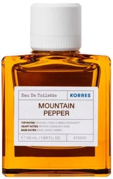 Korres Montain Pepper - Vaporisateur 50 Ml Eau De Toilette - Mixte